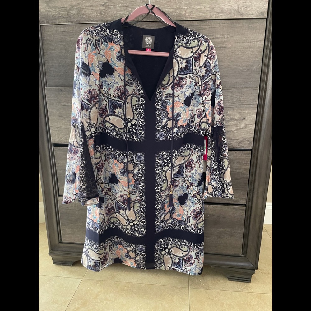 Vince Camuto Dress Paisley NWT